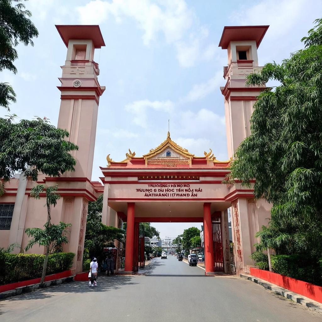 Truong DH Hai Phong 171 Phan Dang Luu Kien An dia chi chinh xac